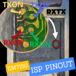 SM7150 ISP PINOUT