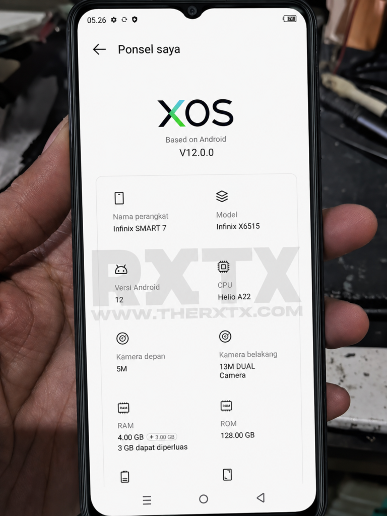 Infinix Smart 7 X6515 Firmware