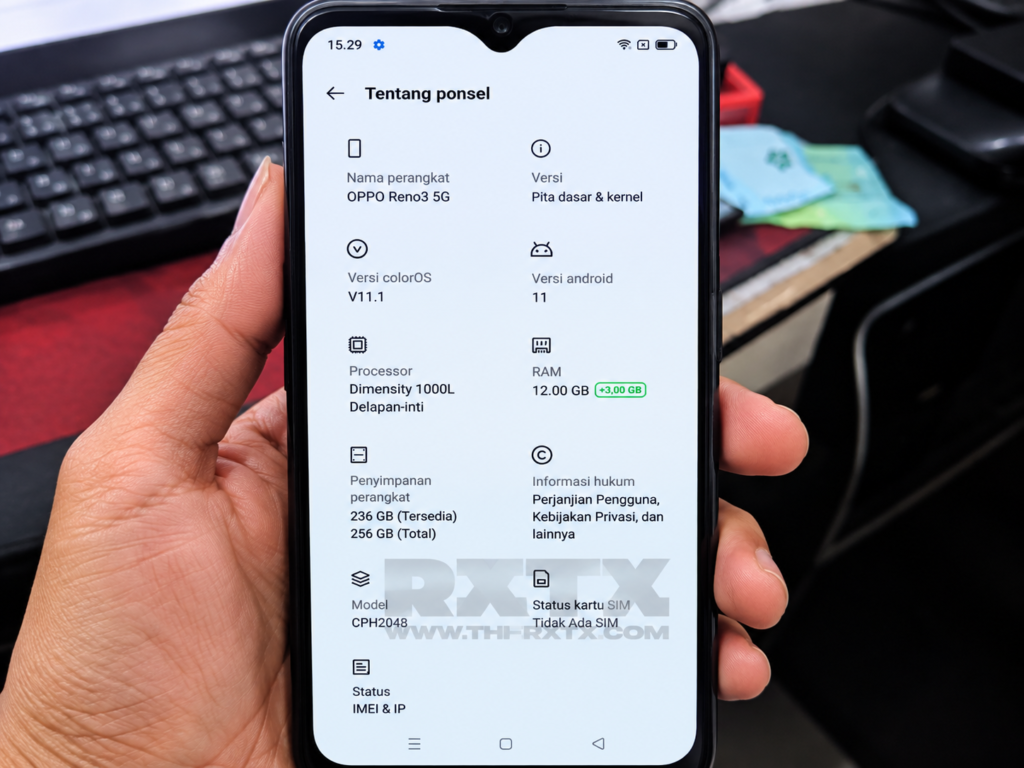 OPPO Reno3 5G CPH2048 Readback Scatter