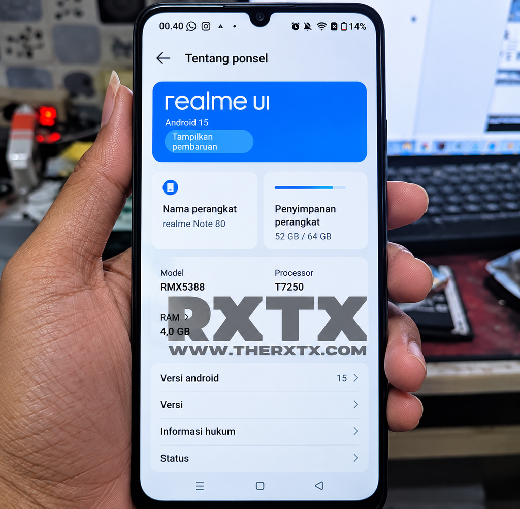 Realme Note 80 RMX5388 Dump File